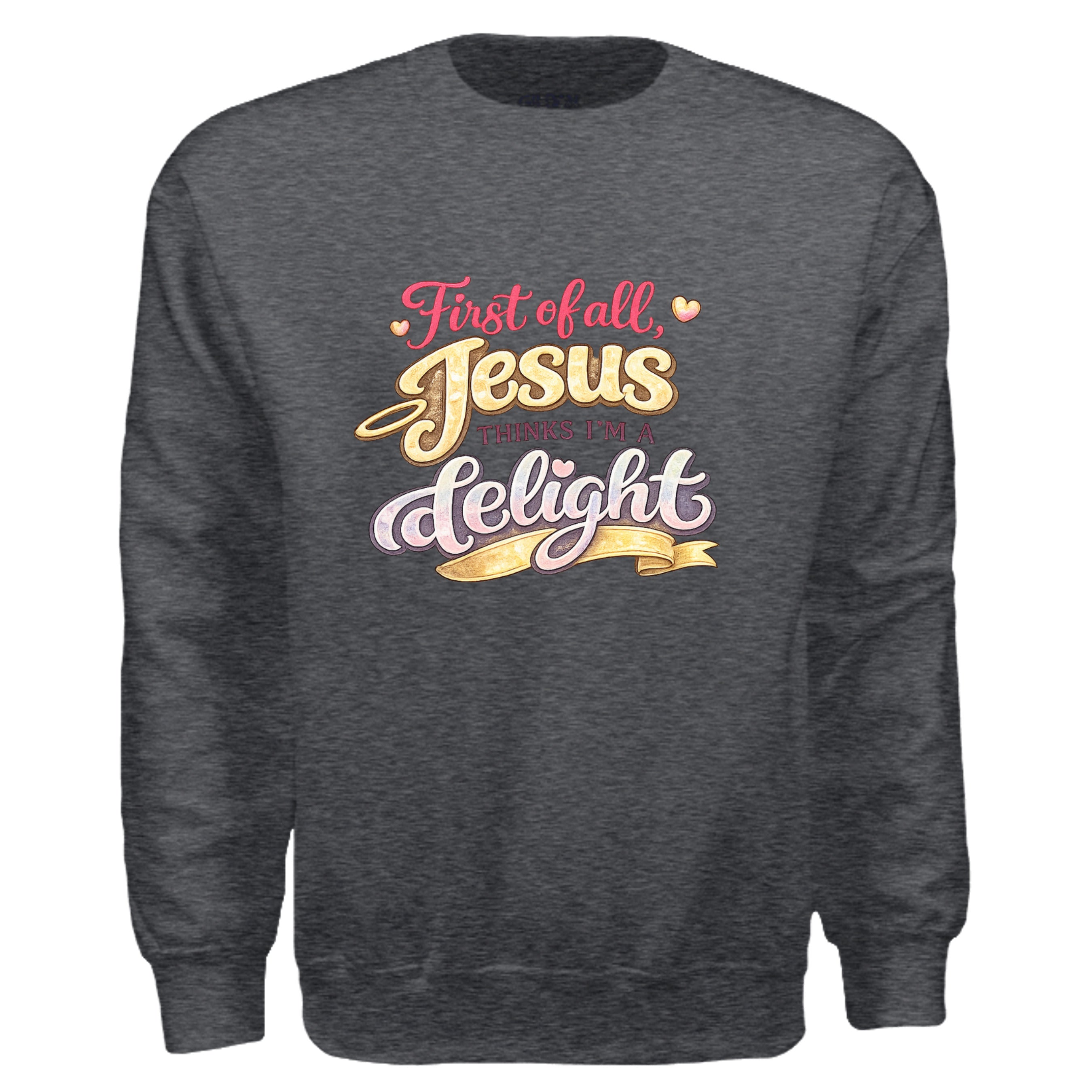 DARK HEATHER - G180 - FRONT