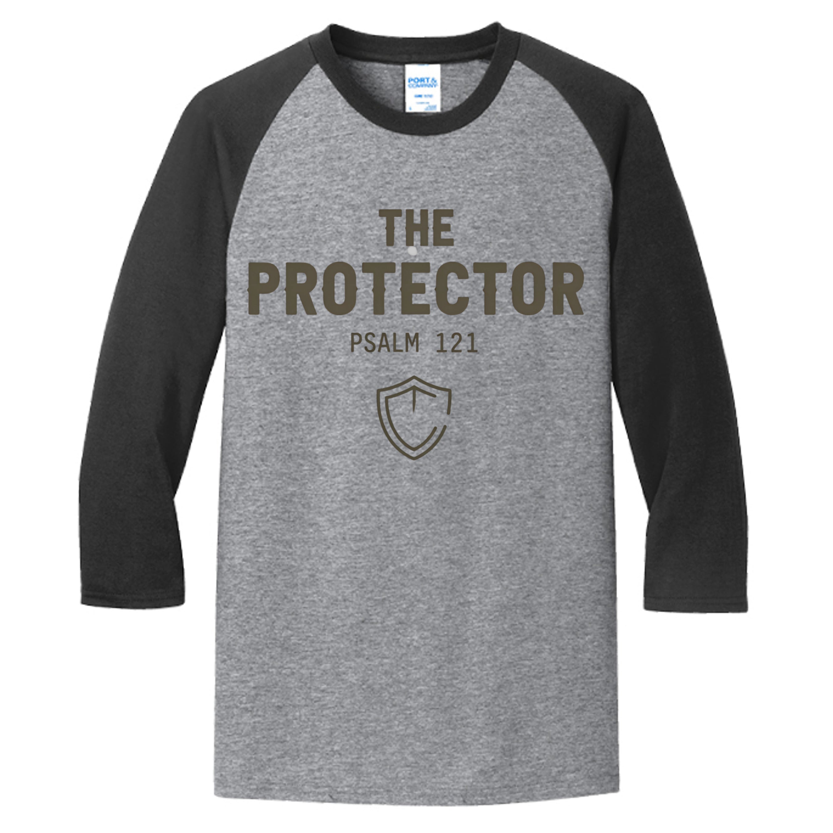 Athletic Heather/Jet Black - PC55RS - FRONT