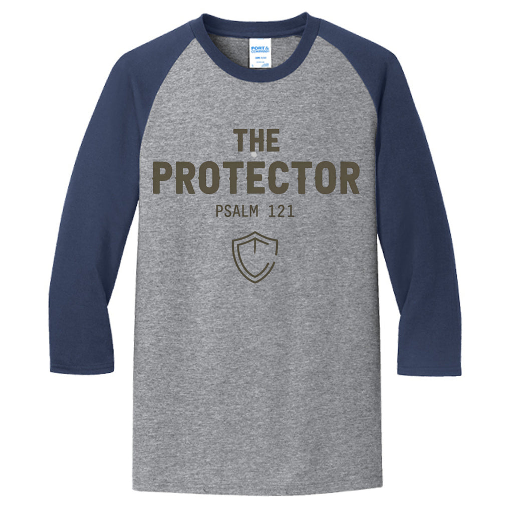 Athletic Heather/ Navy - PC55RS - FRONT