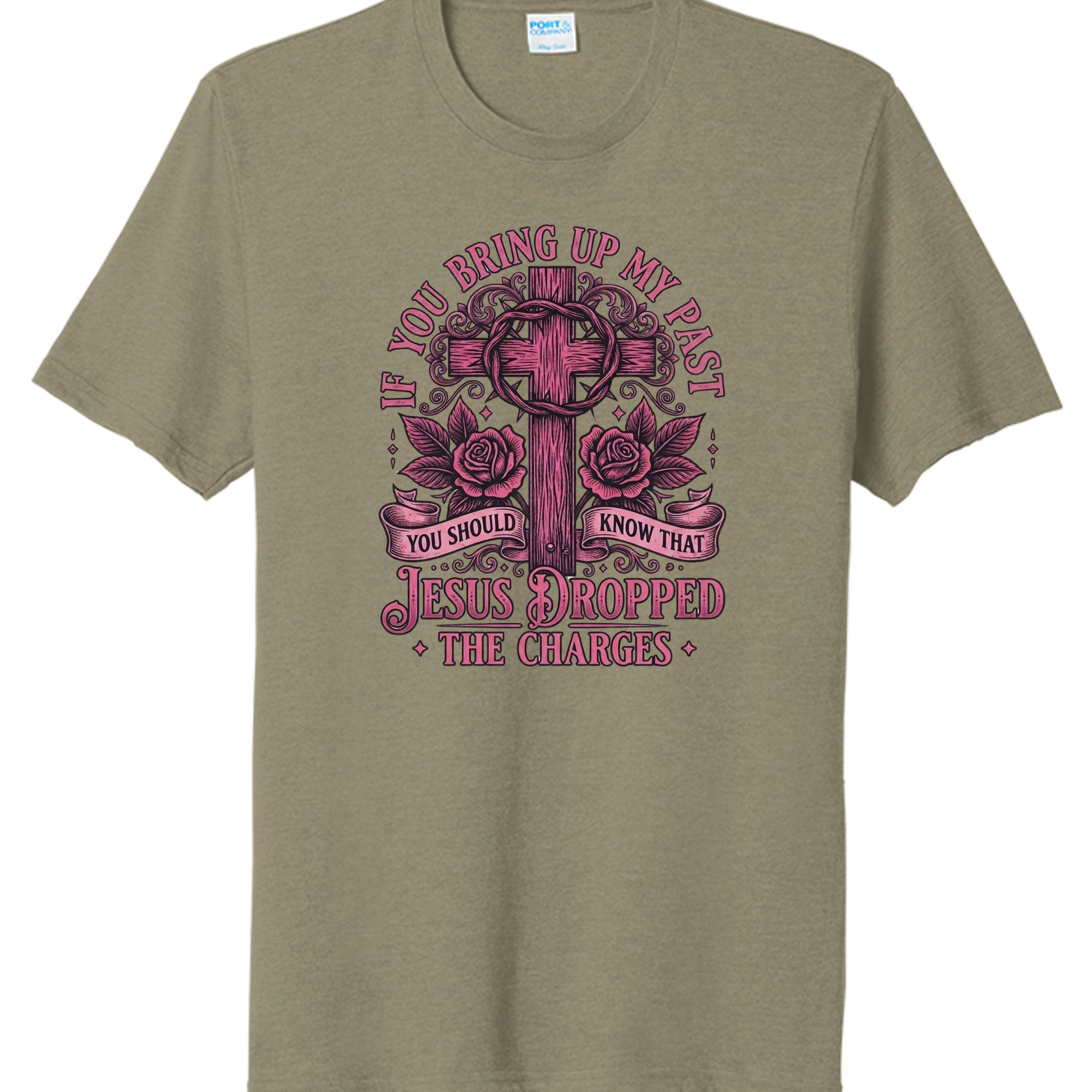 Coyote Brown Heather - PC330 - FRONT