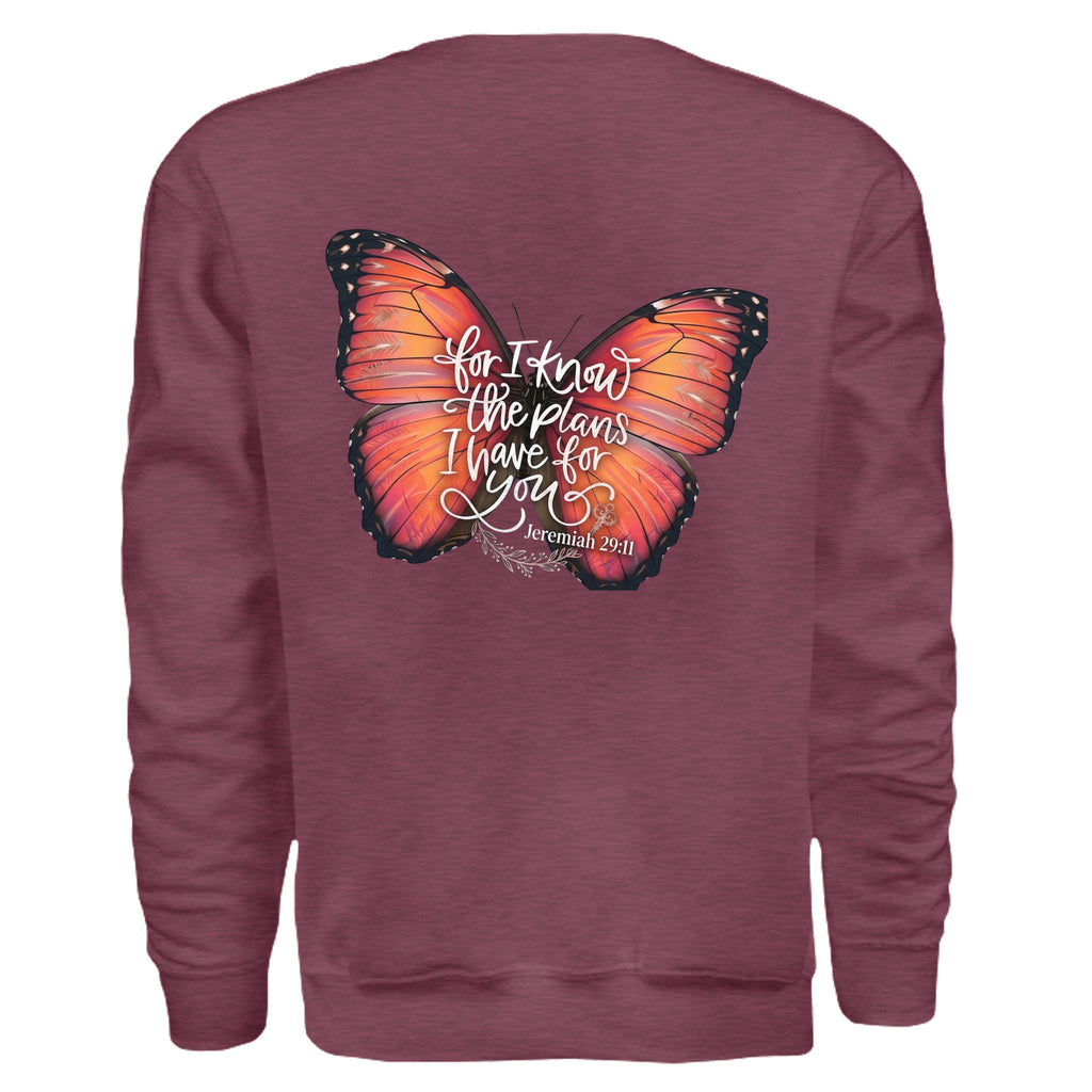 Heather Sport Dark Maroon - G180 - BACK