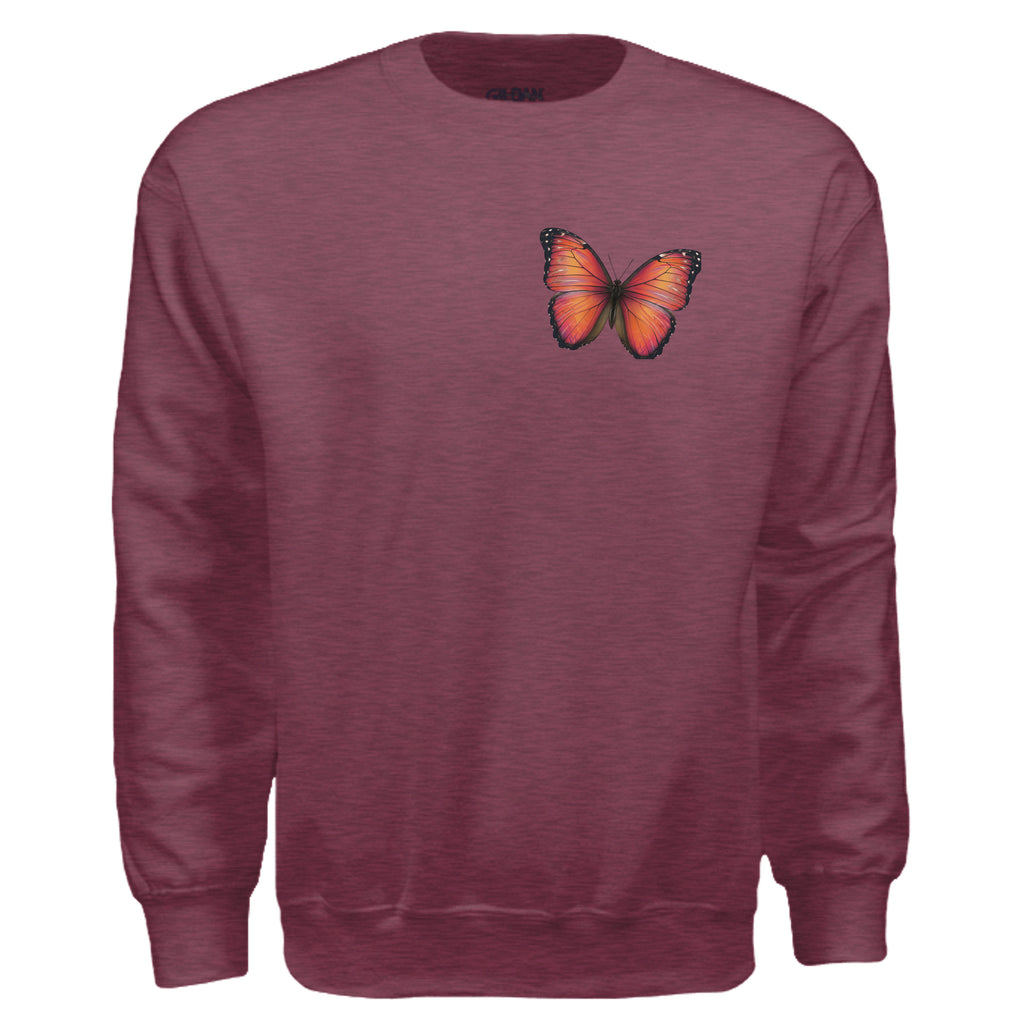Heather Sport Dark Maroon - G180 - FRONT