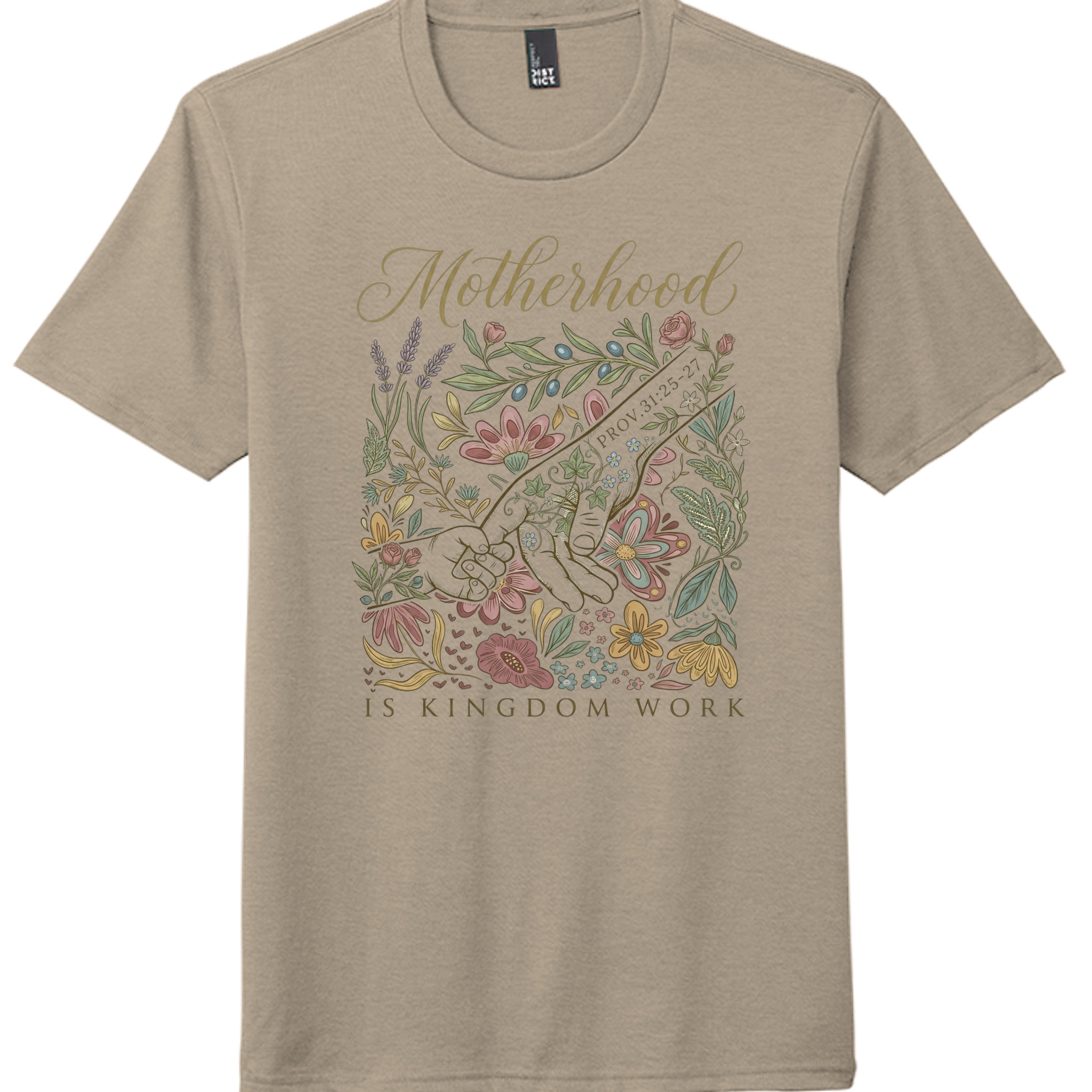 Desert Tan Heather - DM130 - FRONT