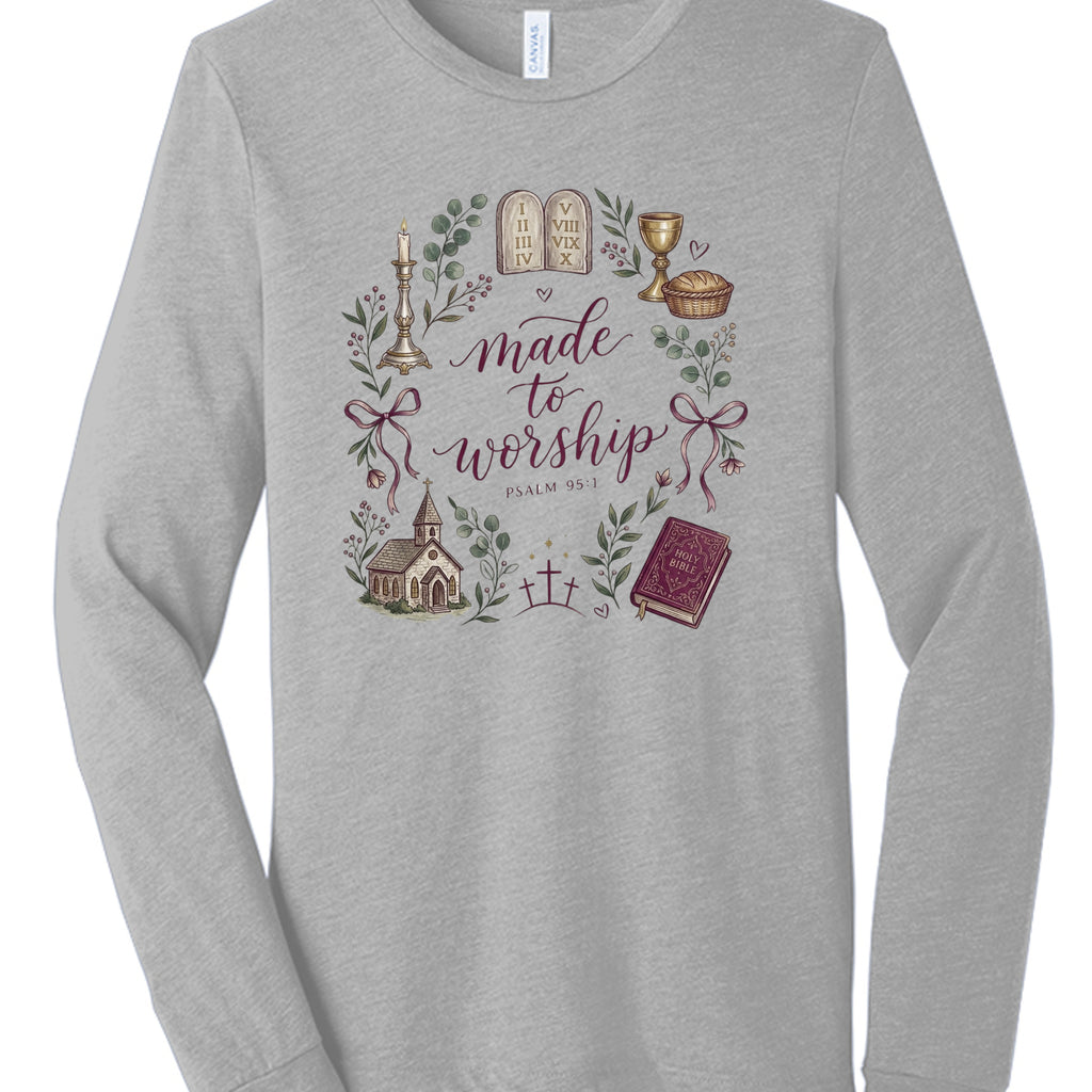 Athletic Grey Triblend - 3513 - FRONT